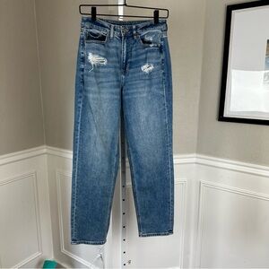 American‎ Eagle Mom Straight Leg Jeans Size 4